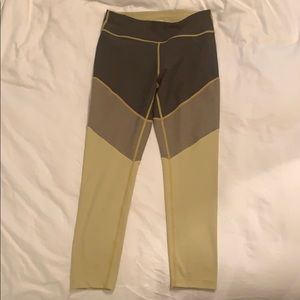 Outdoor Voices Tri Color Leggings